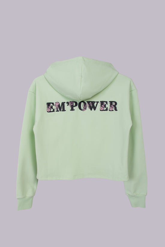 Green Hoodie-Jumper- BC12B