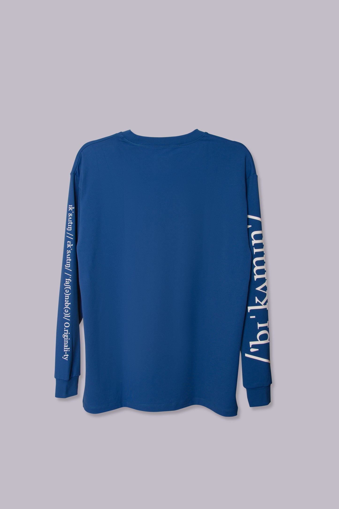 Long sleeve TEAL blue T Shirt- BC15