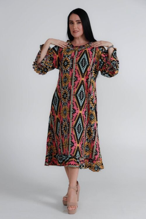 Multicolor Ankara Print