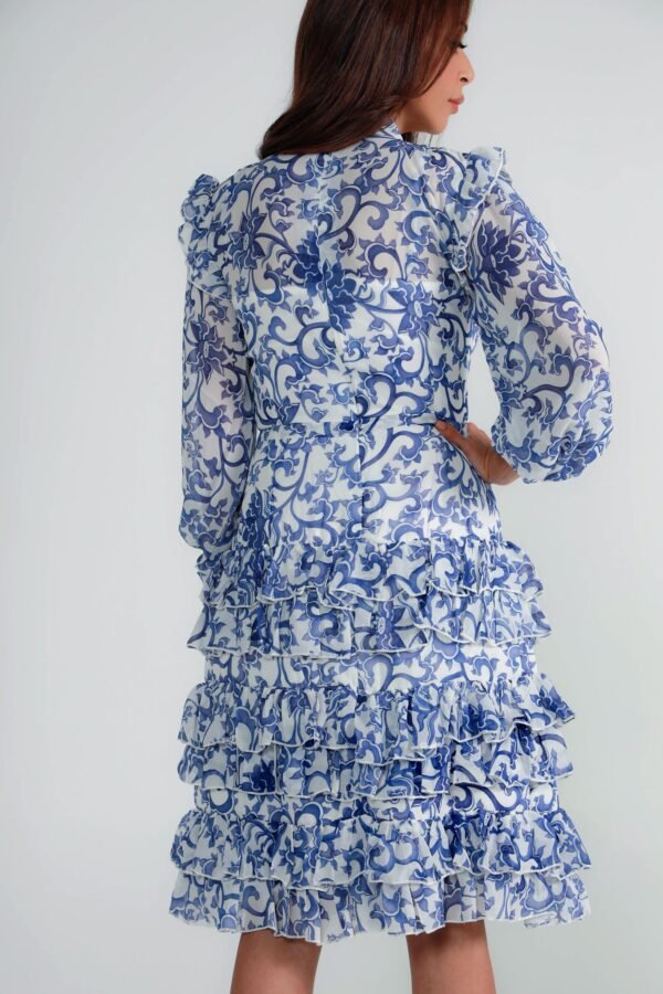 MIDI Blue Chiffon Delight - Image 4