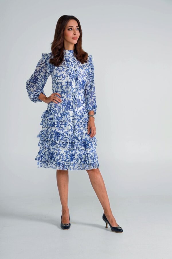 MIDI Blue Chiffon Delight - Image 2