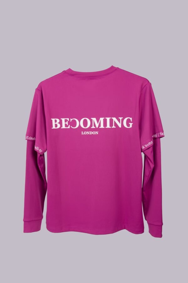 Long Sleeve Voilet Tee- BC17 - Image 3