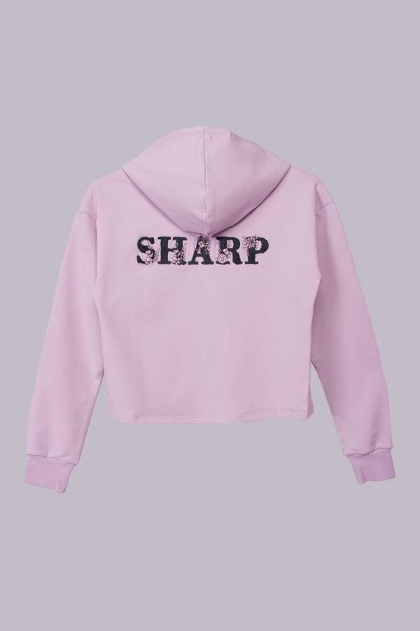 Purple-Lavender Hoodie BC12A - Image 3