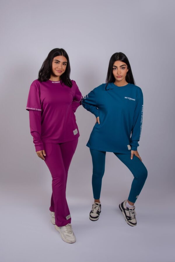 Long Sleeve Voilet Tee- BC17 - Image 5