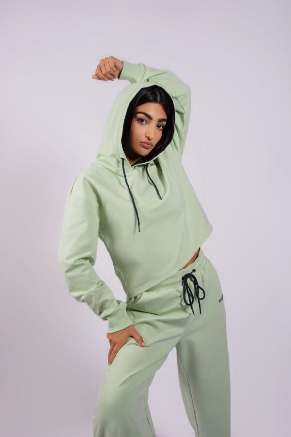 Green Hoodie-Jumper- BC12B - Image 5