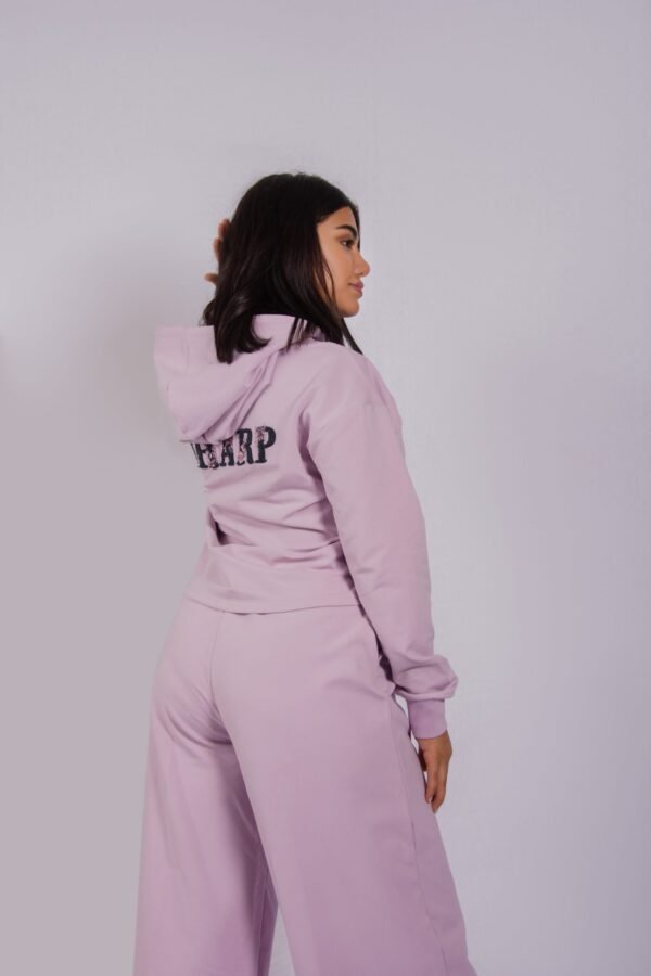 Purple-Lavender Hoodie BC12A - Image 6