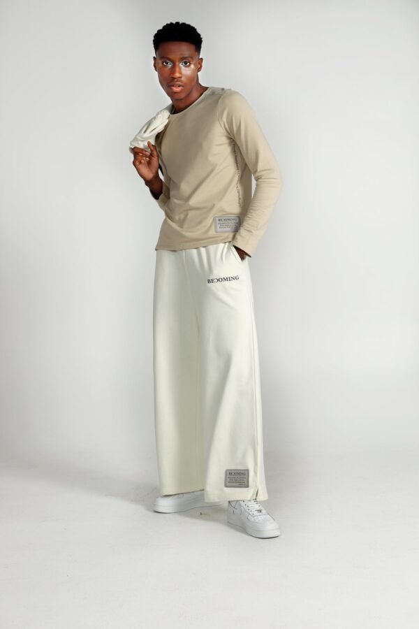 Unisex Wide-Straight Leg Joggers - Image 6