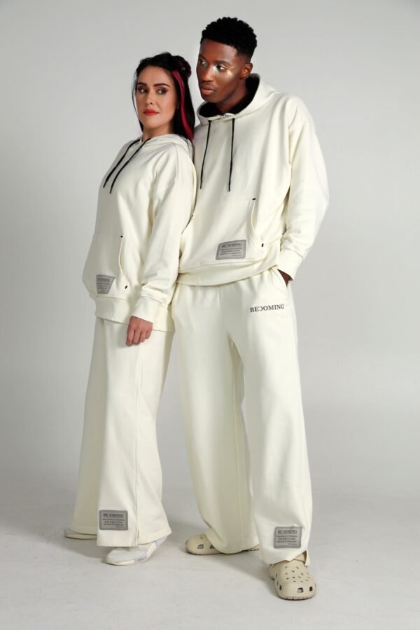 Unisex Wide-Straight Leg Joggers - Image 3