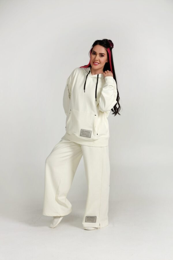 Unisex Hoodie Off white - Image 2