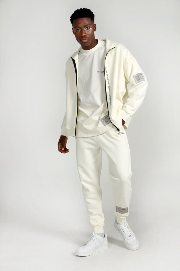 Unisex Jacket Off White - Image 6