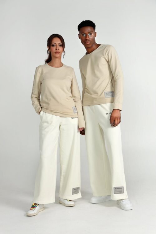Unisex Wide-Straight Leg Joggers