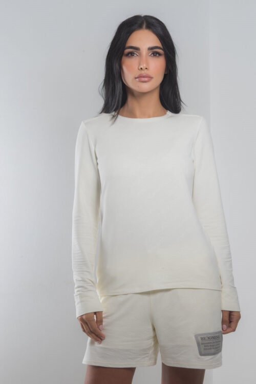 Off White long sleeve tees